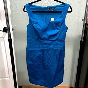 Teal sleeveless dress